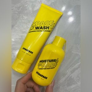 Starface foaming facial cleanser and hydrating face cream